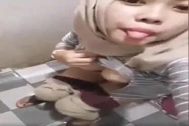 Jilbab Cream Manyun Manyun